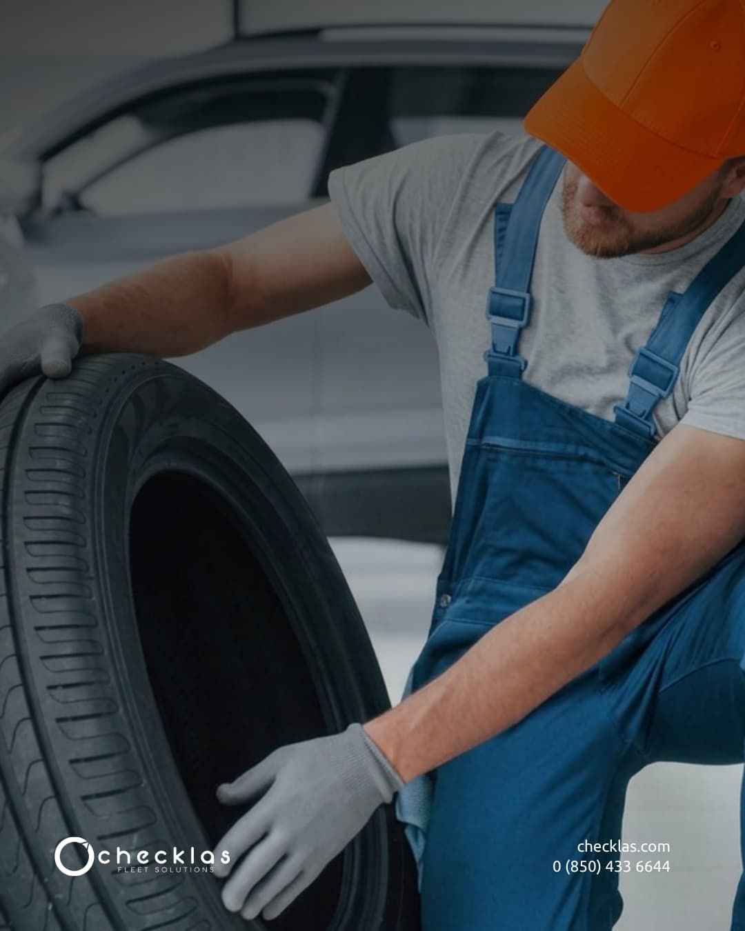 Mobile On-Site Tire Change for Fleets